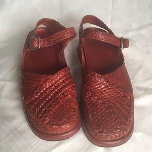 Pons Quintana Red sandals